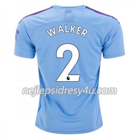 Fotbalové dres Manchester City Walker 2 Domácí 2019/20